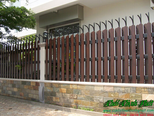 Cung cấp hàng rào sắt đa dạng mẫu mã tại Long Thành Đồng Nai