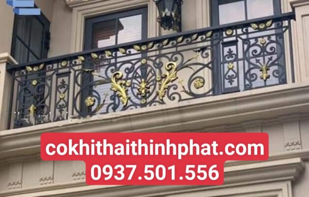 Làm lan can sắt mỹ thuật giá rẻ tại quận Gò Vấp