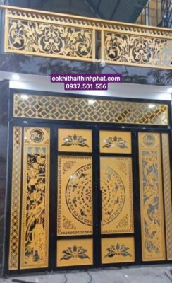 Tốp 100 mẫu cửa cổng sắt CNC đẹp nhất