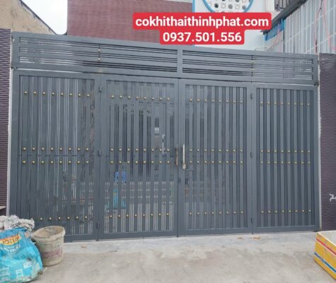 Cửa cổng sắt đẹp