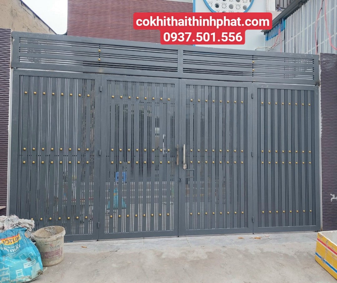 Dịch vụ làm cửa cổng sắt tại quận Tân Bình