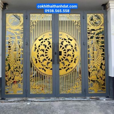 Cửa cổng sắt CNC 