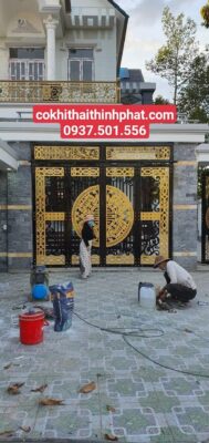 Dưới đây là tóp những mẫu cửa cổng sắt CNC đẹp nhất