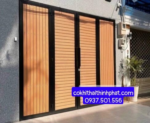 Cửa cổng sắt đẹp