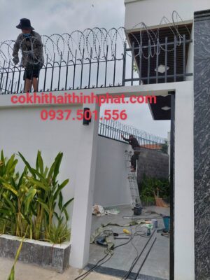 Ưu điểm khi sử dụng hàng rào chông sắt