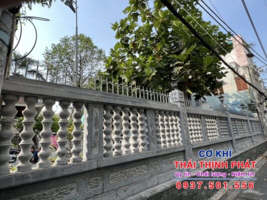 Lắp đặt hàng rào chông sắt tại Bình Phước