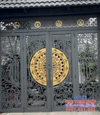 Quy trình làm cửa cổng sắt CNC tại Thái Thịnh Phát