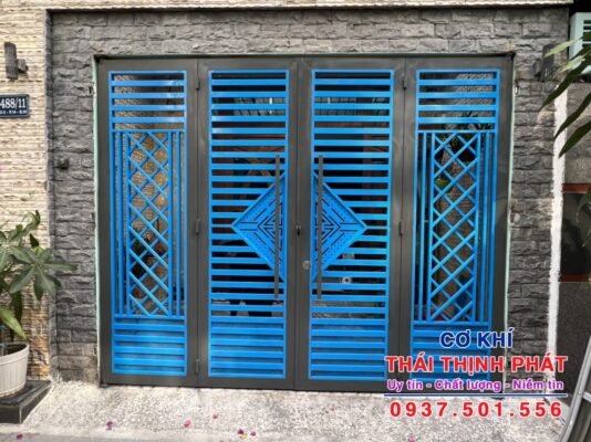 Dịch vụ lắp đặt cửa cổng sắt đẹp - giá rẻ tại TPHCM