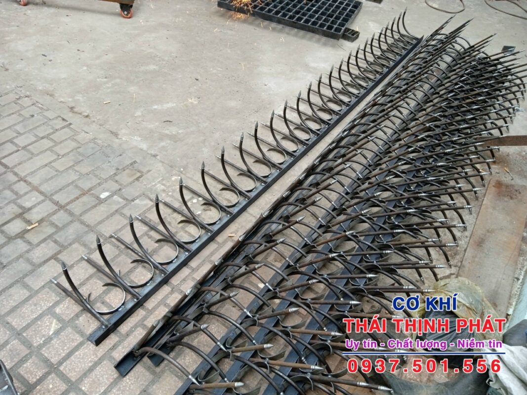 Cung cấp hàng rào chông sắt chống trộm tại Tây Ninh