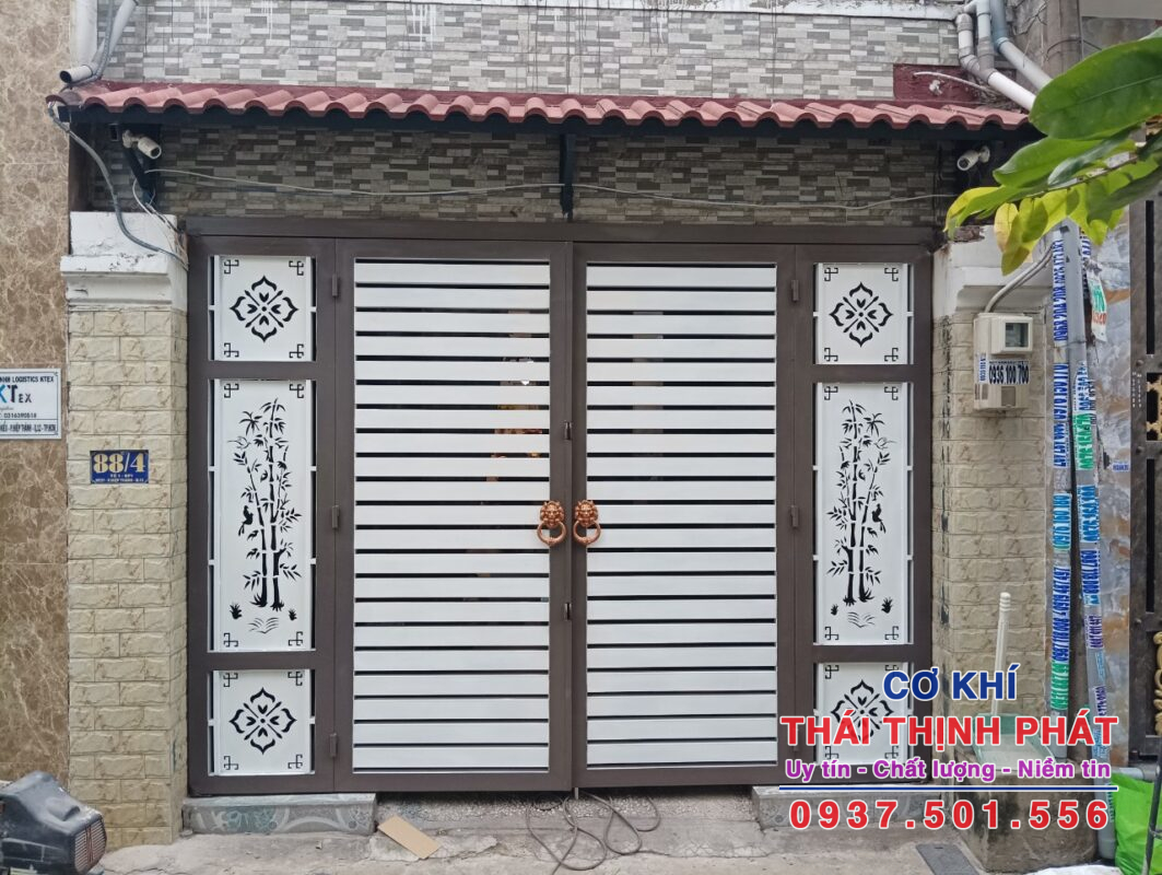 Làm cửa cổng sắt giá rẻ tại TP Dĩ An